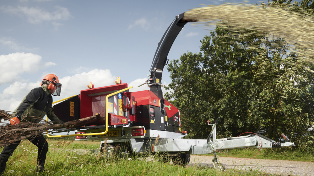 TP 215 Mobile ZE - elektrische houtversnipperaar