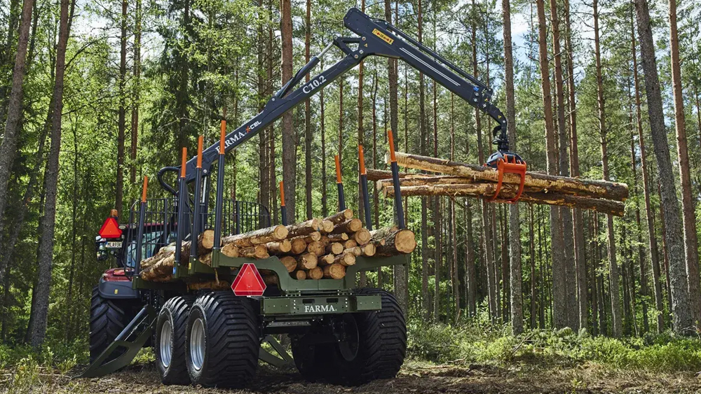 Nieuwe Farma X-CEL bosbouwkranen