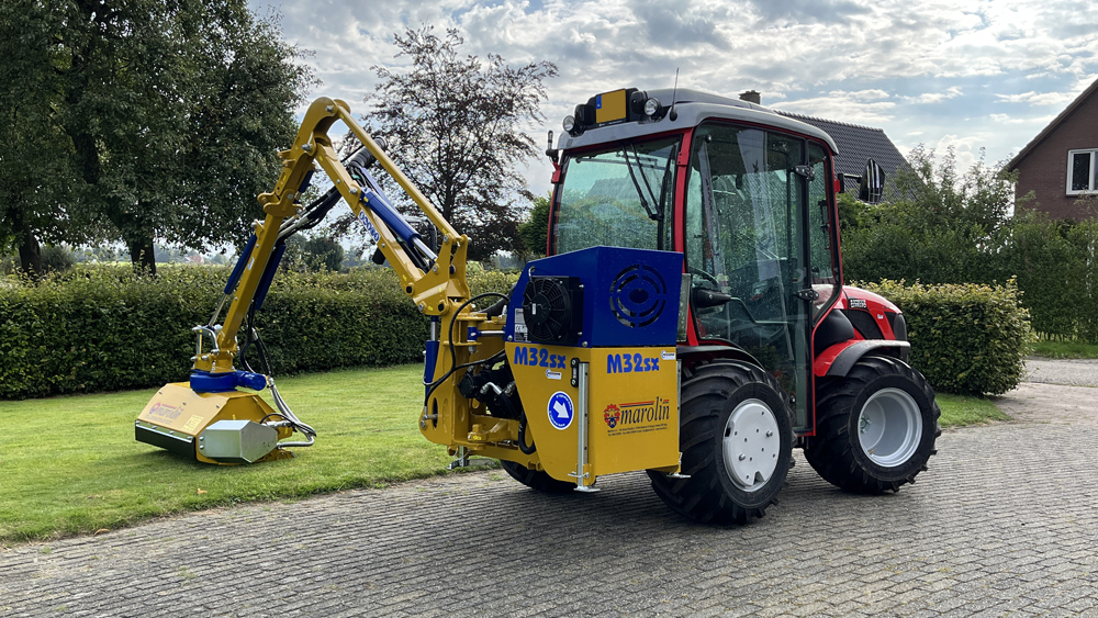 Antonio Carraro TTR 4800 met Marolin M32SX afgeleverd