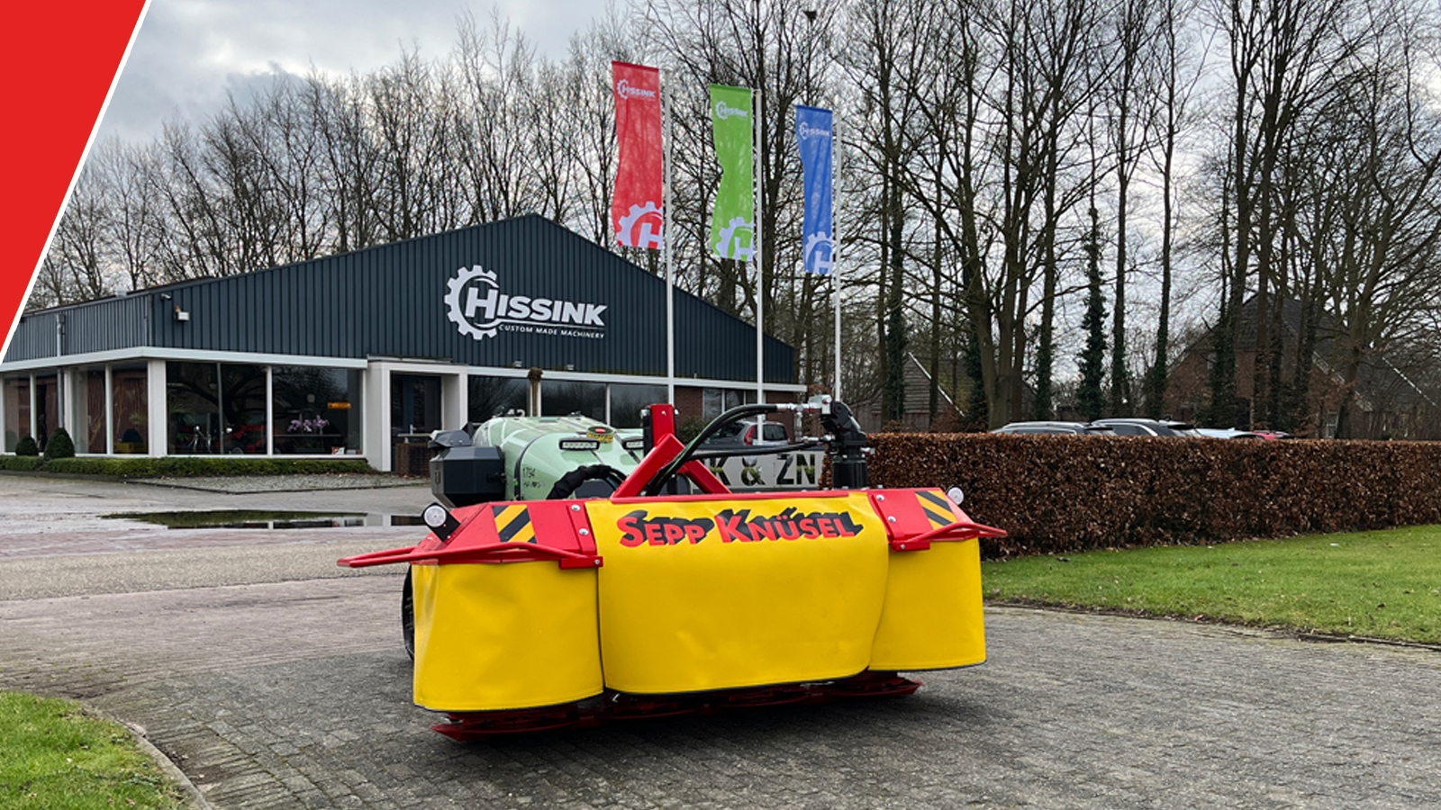 Hydraulische Sepp Knüsel Blitz afgeleverd