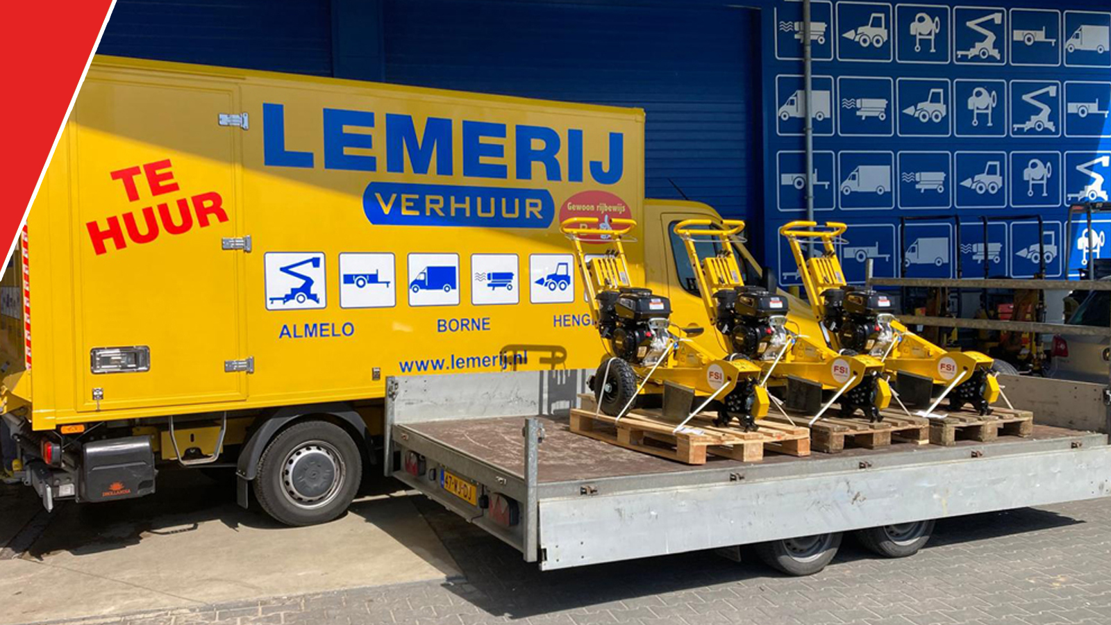 3x FSI B21 afgeleverd
