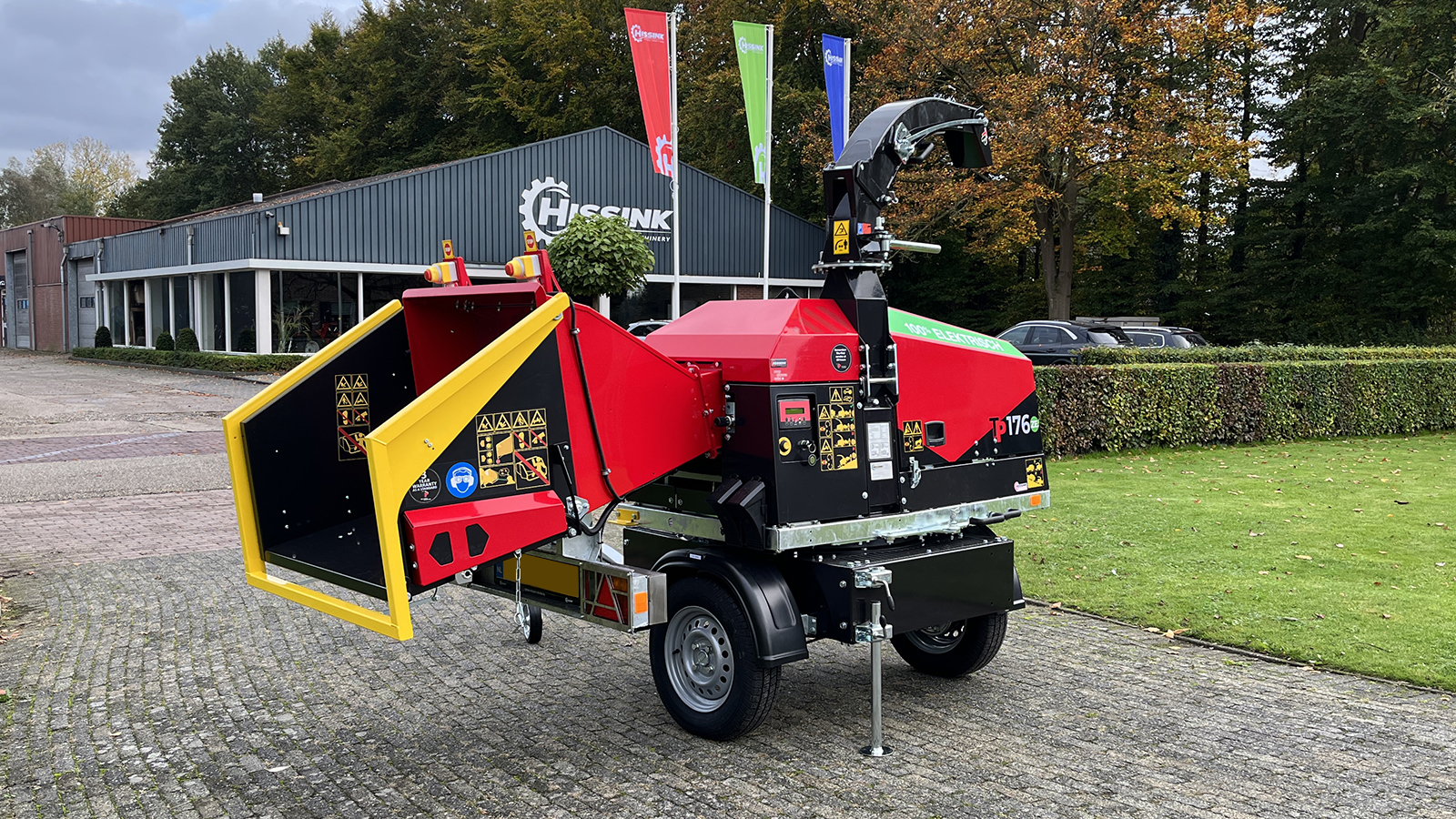 TP elektrische versnipperaar draaibaar