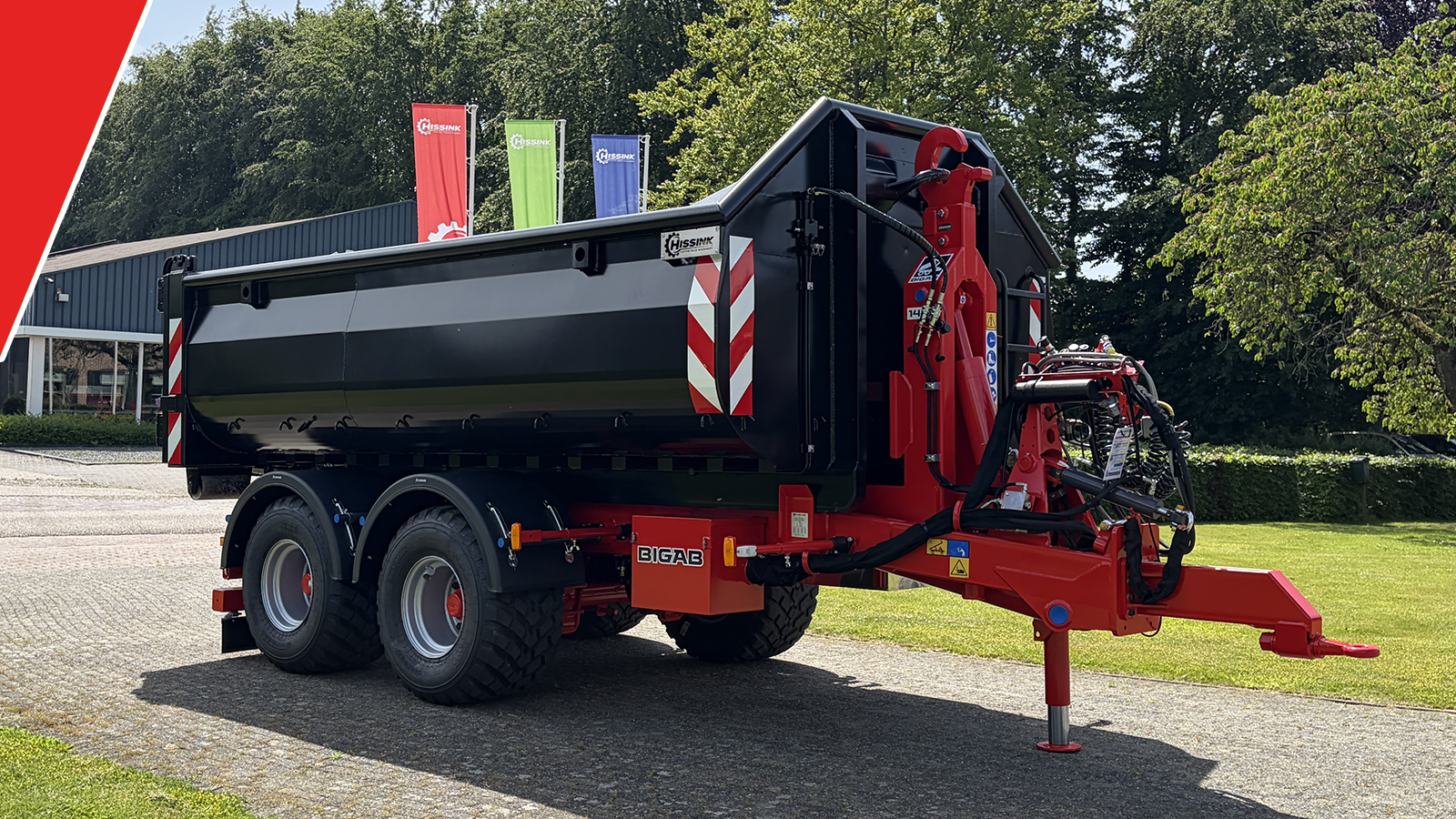 BIGAB haakarmsysteem afgeleverd