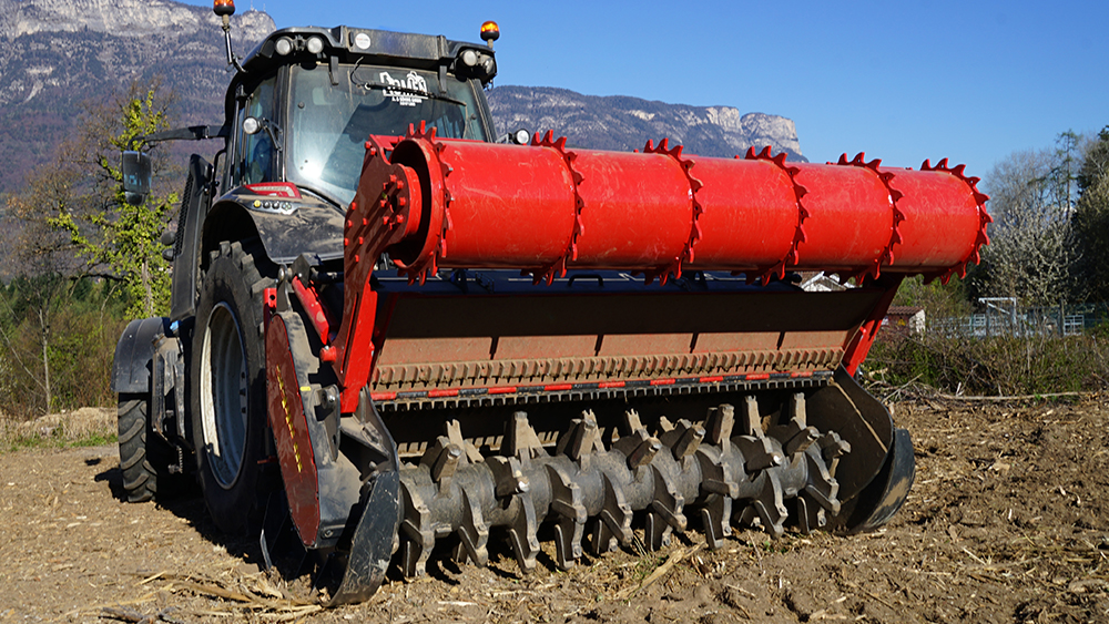 Seppi veelzijdige bosfrees en bodemfrees