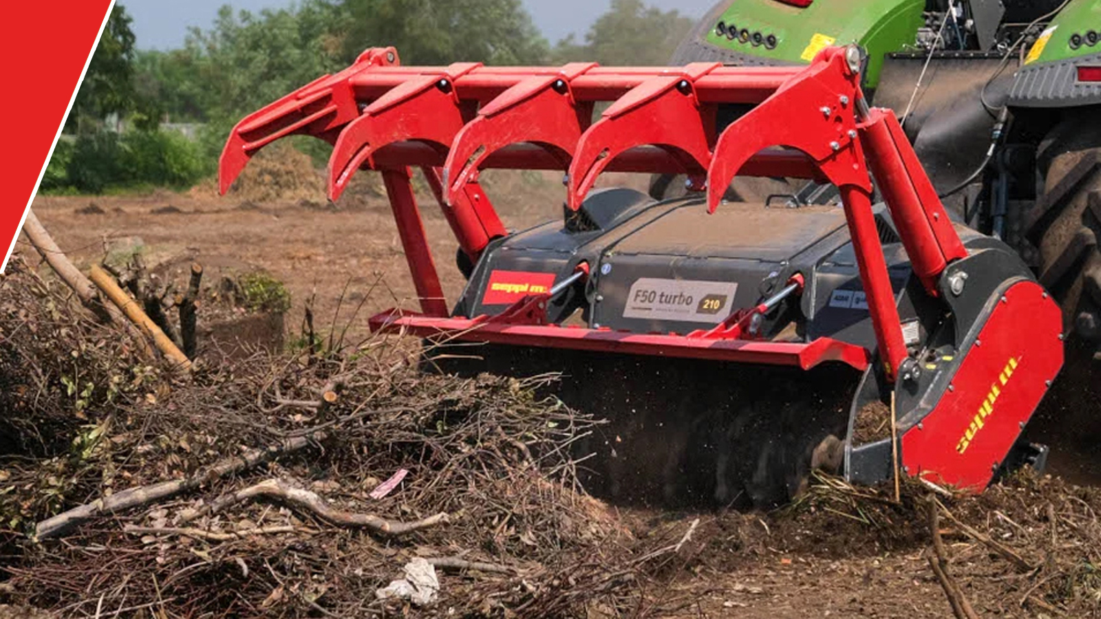 Nieuwe Seppi M. F50 turbo bosfrees