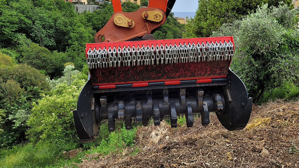 Beitels hydraulische bosfrees Seppi