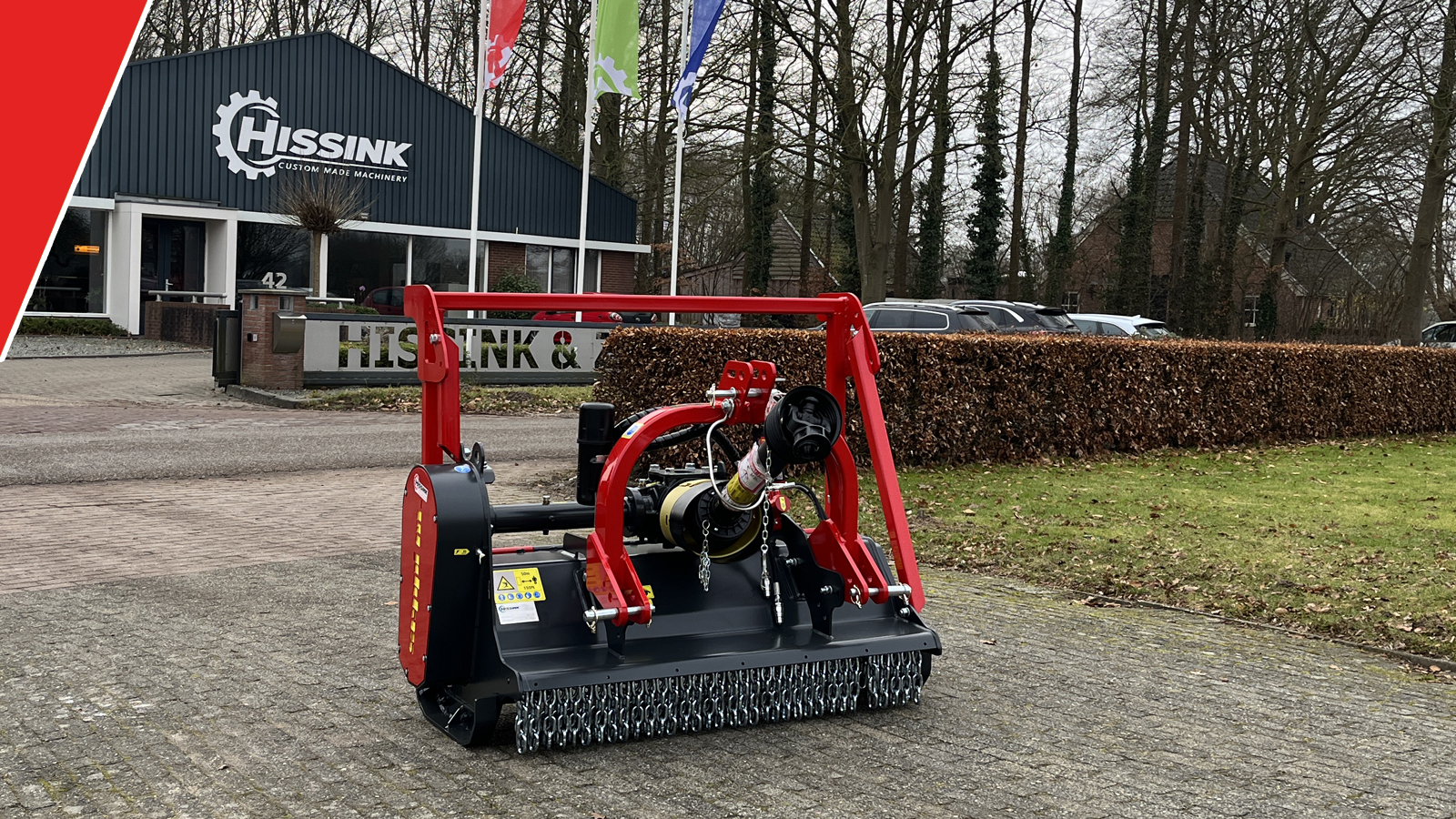 Compacte Seppi bosfrees afgeleverd