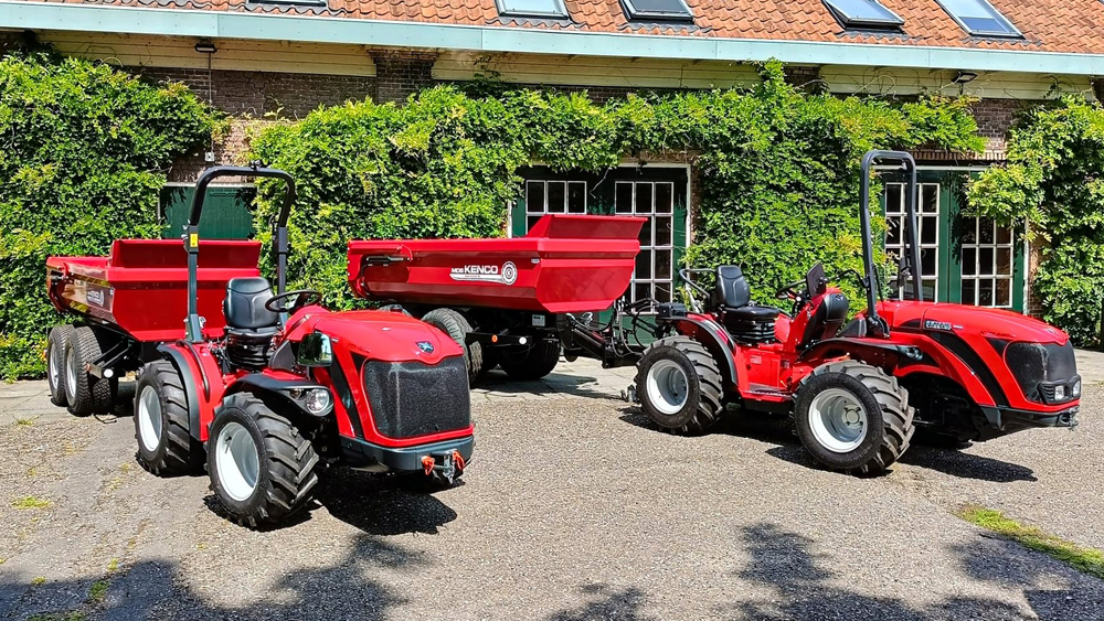 2x Antonio Carraro afgeleverd