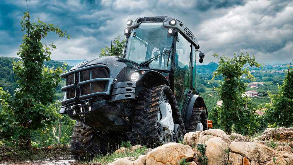 Antonio Carraro rupstrekker met lage bodemdruk
