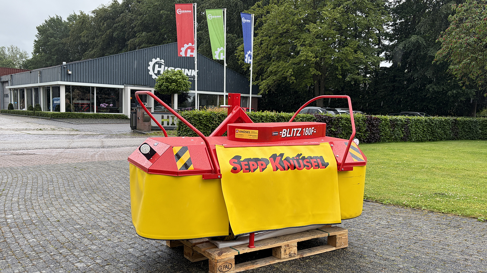 Sepp Knüsel Blitz afgeleverd