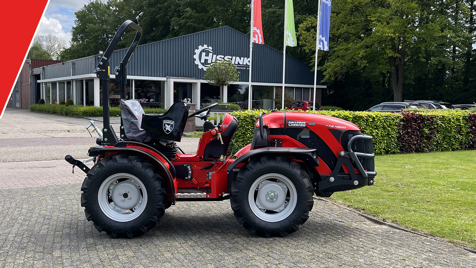Antonio Carraro TTR 4800 afgeleverd
