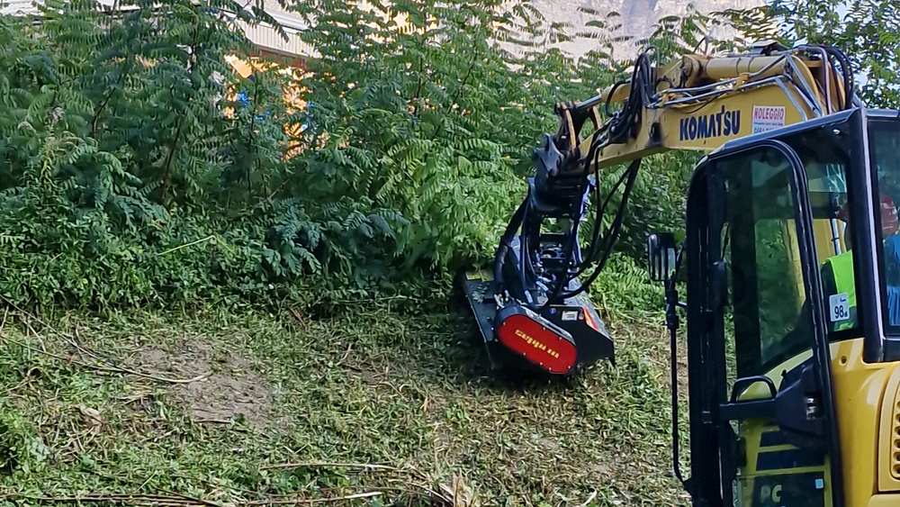 Seppi M. H7 hydraulische klepelmaaier