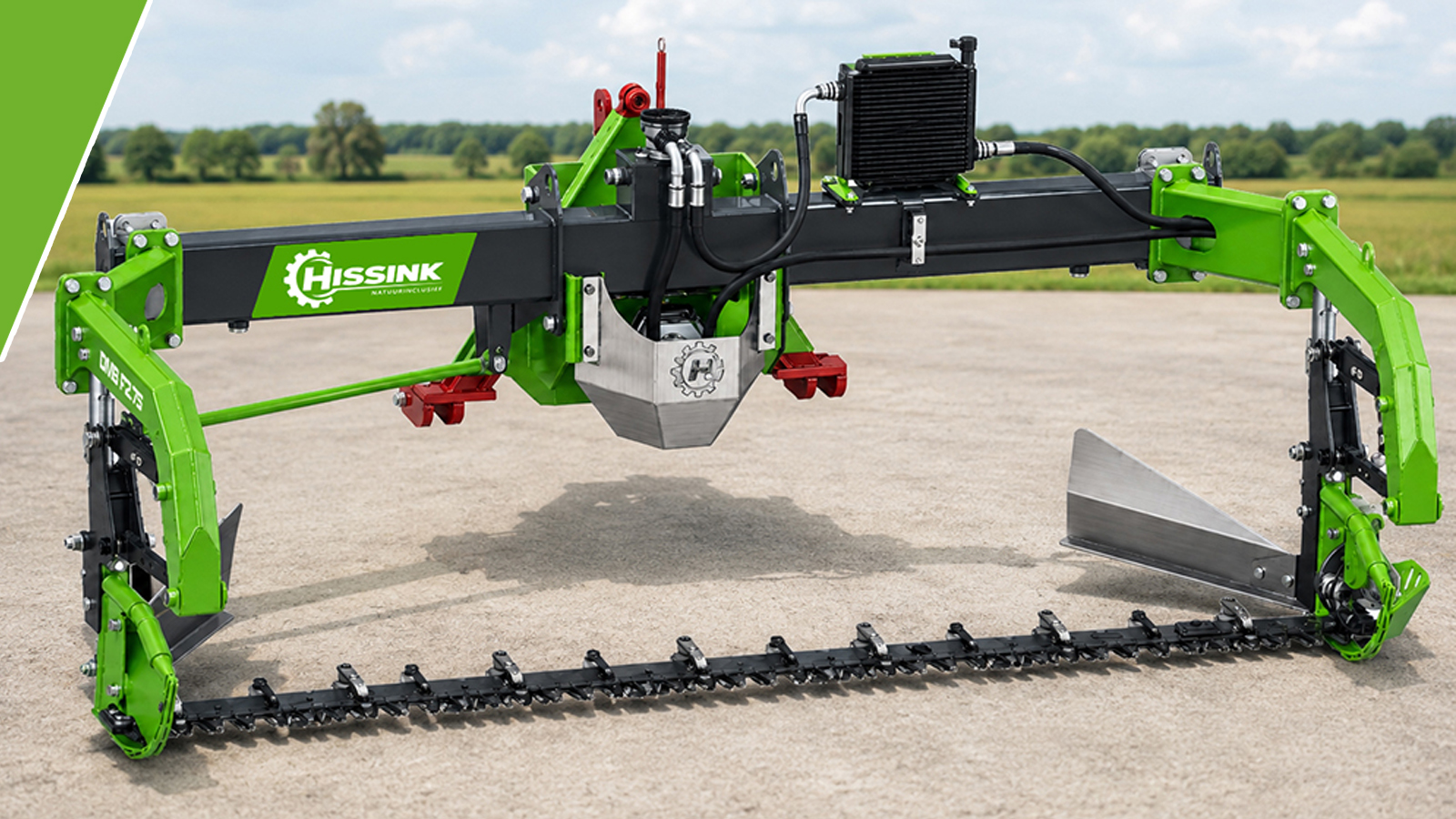 Nieuw: Hissink DMB F2.75 dubbele messenbalk