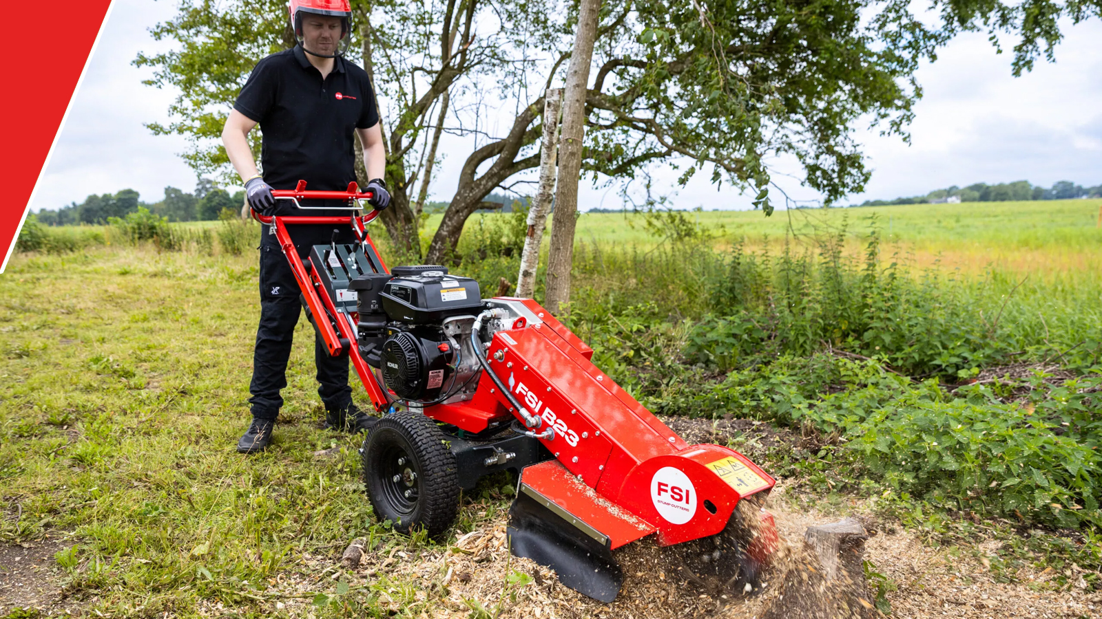 Nieuwe FSI B23 stobbenfrees