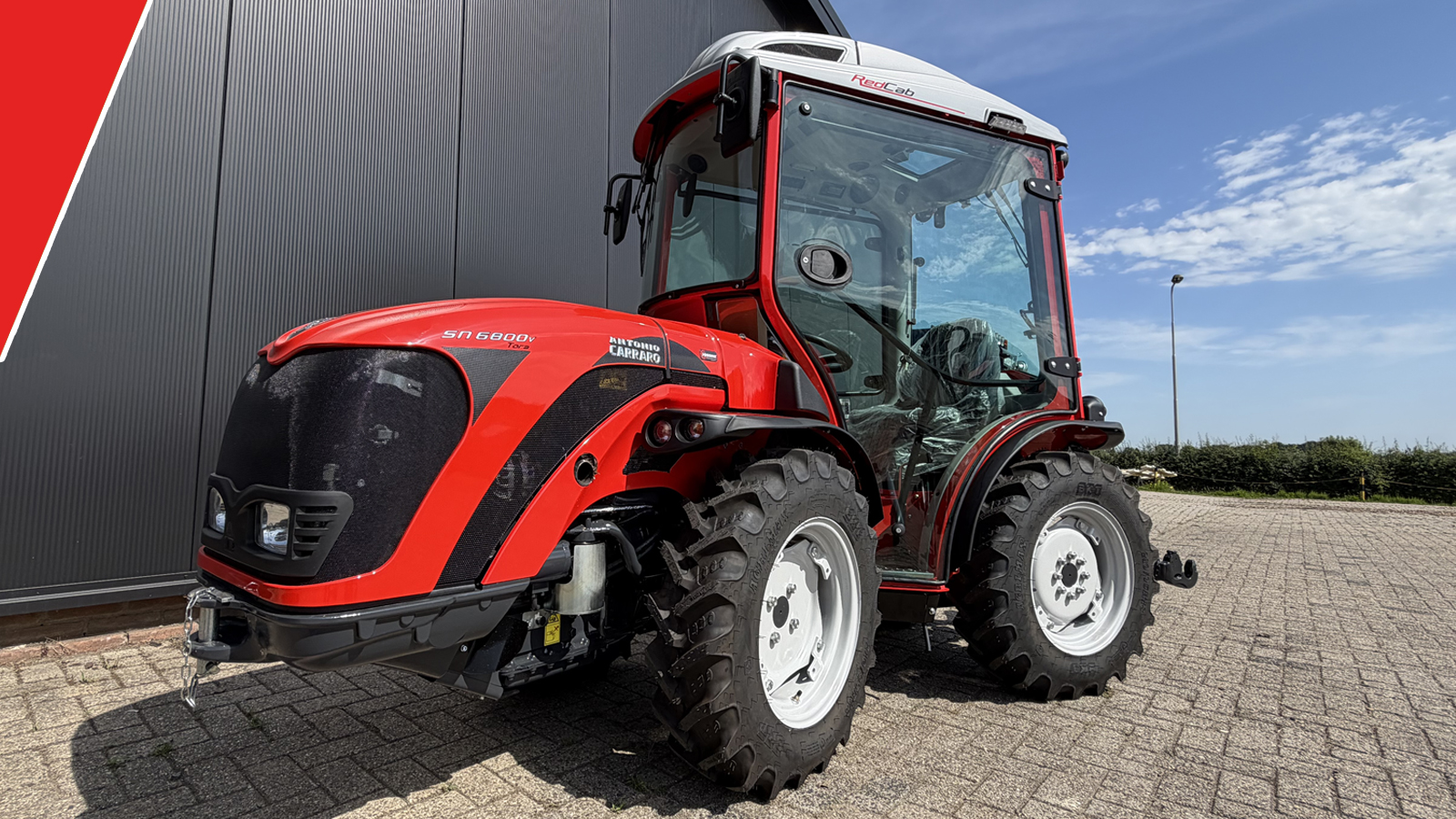Antonio Carraro SN 6800 Tora afgeleverd