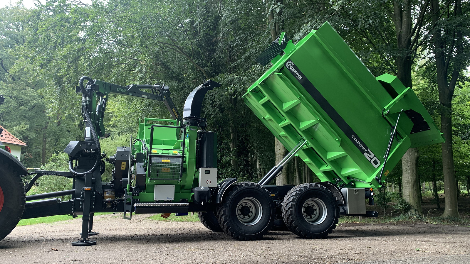 Hissink Country Chipper versnippercombinatie