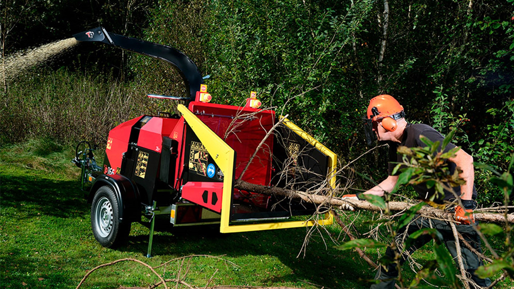 TP 166 Mobile - houtversnipperaar