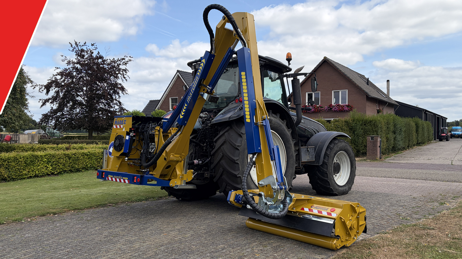 Marolin M600X maaiarm afgeleverd