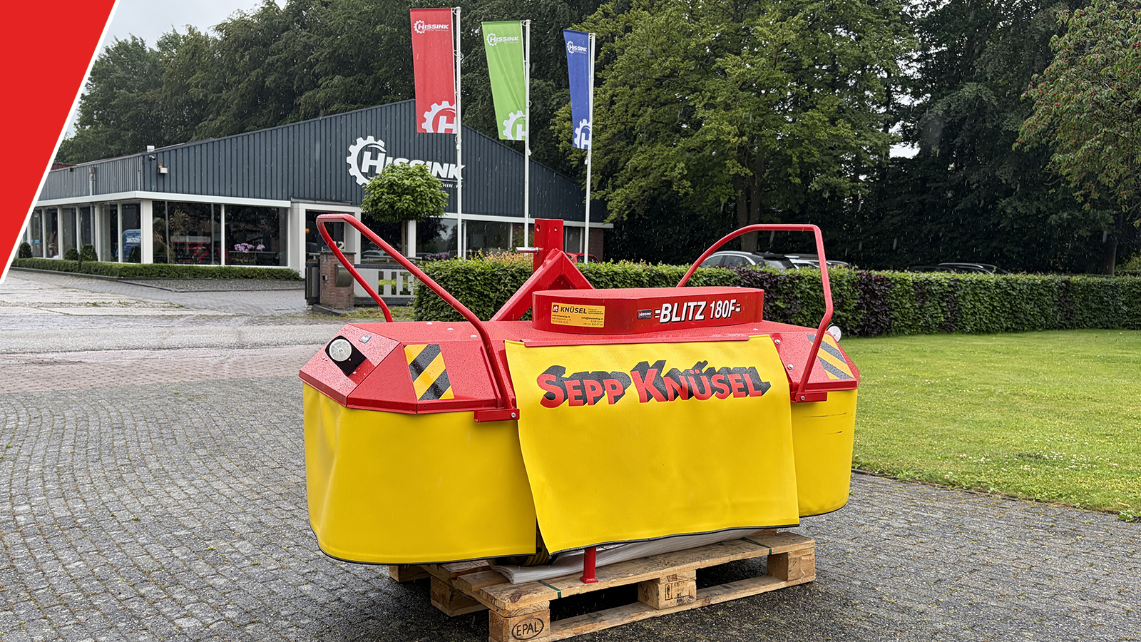 Sepp Knüsel Blitz afgeleverd