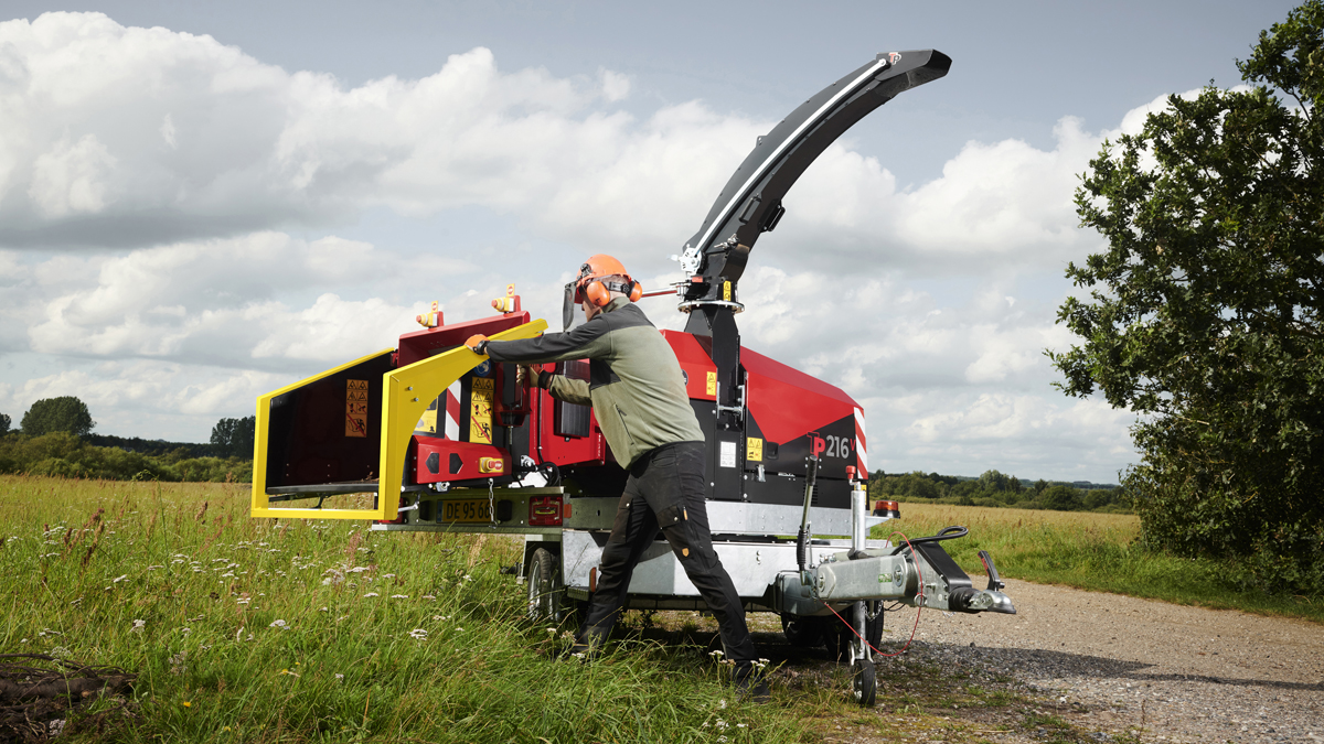 Elektrische draaibare versnipperaar