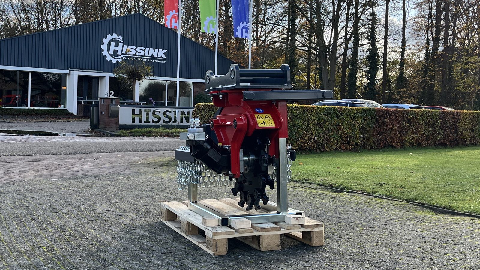 FSI H65 hydraulische stobbenfrees