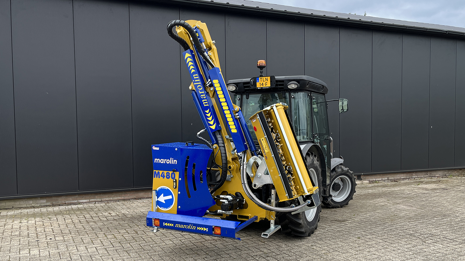 Marolin M480S maaiarm afgeleverd
